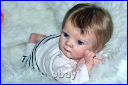 Reborn baby doll Alex is created from the Limited set of Zaza from Adrie Stoete