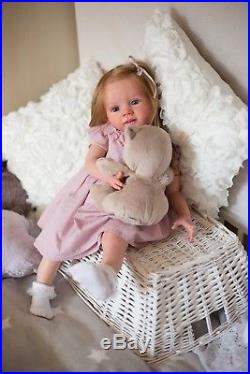 Reborn baby doll Angelina/Fritzi by Karola Wegerich kit reborned by Luba Firsova