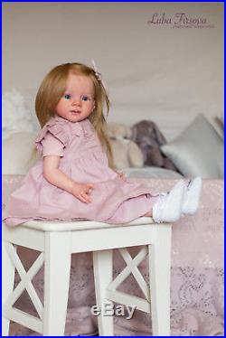 Reborn baby doll Angelina/Fritzi by Karola Wegerich kit reborned by Luba Firsova