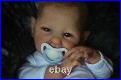 Reborn baby doll LE Ava by Cassie Brace by artist Kelly Campbell