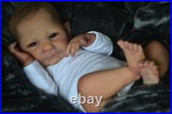 Reborn baby doll LE Ava by Cassie Brace by artist Kelly Campbell