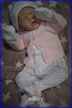 Reborn baby doll LE Josephine reborn by artist Kelly Campbell