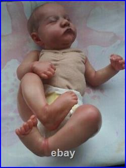 Reborn baby doll Levi Bonnie Brown