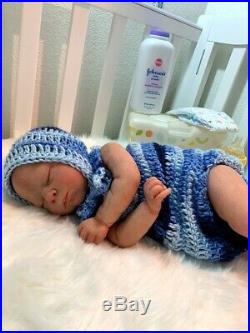 Reborn baby doll- Luciano By Cassie Brace