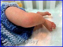 Reborn baby doll- Luciano By Cassie Brace