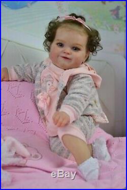 Reborn baby doll Maddie Bonnie Brown limited and sold out