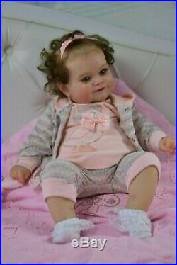 Reborn baby doll Maddie Bonnie Brown limited and sold out