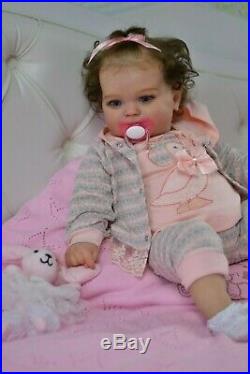 Reborn baby doll Maddie Bonnie Brown limited and sold out