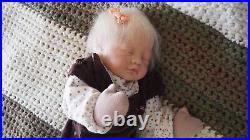 Reborn baby doll Sarah/ cuddle baby 60cm brand new blonde girl from macpherson