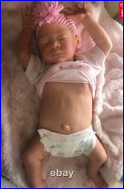 Reborn baby doll Tegan by Laura Lee Eagles with COA
