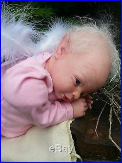 Reborn baby doll Violet fairy beautiful sculpt ltd edition 339/400