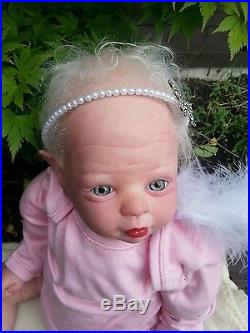 Reborn baby doll Violet fairy beautiful sculpt ltd edition 339/400