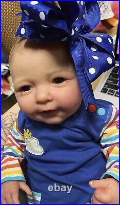 Reborn baby doll pre owned