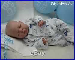 Reborn baby doll sleeping baby boy doll 18 newborn closed eyes