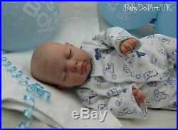 Reborn baby doll sleeping baby boy doll 18 newborn closed eyes