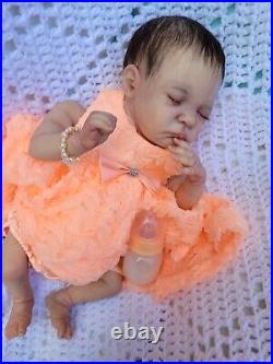 Reborn baby dolls Baby Girl Rylee by Severine Piret