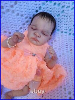 Reborn baby dolls Baby Girl Rylee by Severine Piret