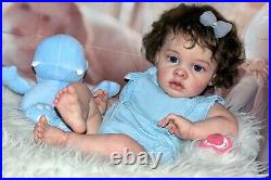 Reborn baby dolls Betty made from Limited sold out kit Benjamin by Natali Blick