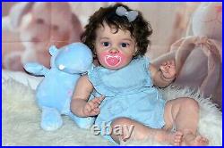 Reborn baby dolls Betty made from Limited sold out kit Benjamin by Natali Blick