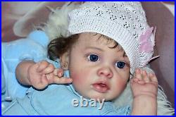 Reborn baby dolls Betty made from Limited sold out kit Benjamin by Natali Blick