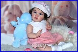 Reborn baby dolls Betty made from Limited sold out kit Benjamin by Natali Blick