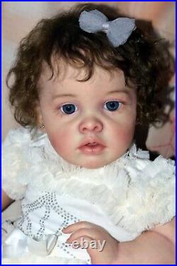 Reborn baby dolls Betty made from Limited sold out kit Benjamin by Natali Blick