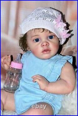 Reborn baby dolls Betty made from Limited sold out kit Benjamin by Natali Blick