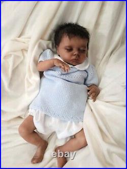 Reborn baby dolls Ethnic AA Reborn Baby Delilah by Nikki Johnston