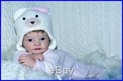 Reborn baby dolls Katherine made from a limited set TOBIAH BY LAURA LEE EAGLES