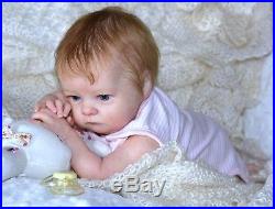 Reborn baby dolls Mary made from Limited out kit Tink by sculptor Bonnie Brown
