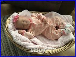 Reborn baby dolls Realborn Zuri Asleep