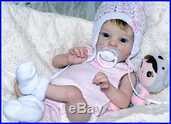 Reborn baby dolls Tink made from Limited out kit Tink by sculptor Bonnie Brown