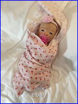 Reborn baby dolls authentic Bountiful Baby Darren kit COA + Magnetic pacifier