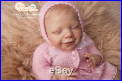 Reborn baby girl by doll kit April by Joanna Kazmierczak, Svetlana Kovylina