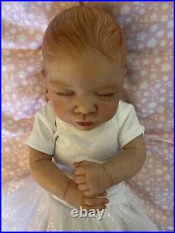 Reborn baby girl doll Autumn. Magnetic, weighs 6lbs 6oz, accessories included