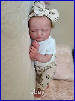 Reborn baby girl doll Martin by Bountiful baby