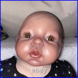 Reborn baby girl doll used