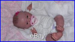 Reborn doll Berenguer LaNewborn BABY girl vinyl preemie junebird nursery