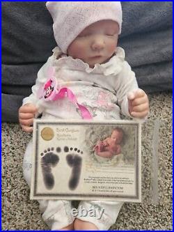 Reborn newborn vinyl doll Reborn newborn vinyl doll