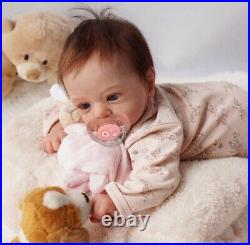 Reborn realistic vinyl realborn baby doll Chase 18 inches