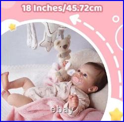 Reborn realistic vinyl realborn baby doll Chase 18 inches