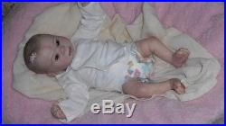 Reborn vinyl doll Denise Pratt's Preemie KADENCE baby girl Junebird Nursery