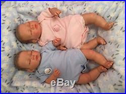 Reduced Price REBORN TWINS BABY Boy & Girl Child friendly doll cute Babies
