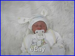 Reduced Sale New Reborn Baby Lane Sandra White Very Realistic Doll Newborn