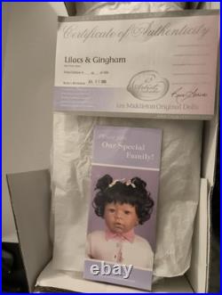 Reva Schick Lilacs & Gingham Doll Lee Middleton #028/500 withCOA Reva Schick Lilacs & Gingham Doll Lee Middleton #028/500 withCOA