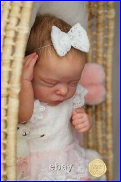 Romy by Gudrun Legler Reborn newborn Baby doll by Rafaela Zamora