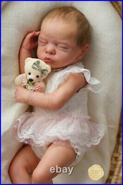 Romy by Gudrun Legler Reborn newborn Baby doll by Rafaela Zamora