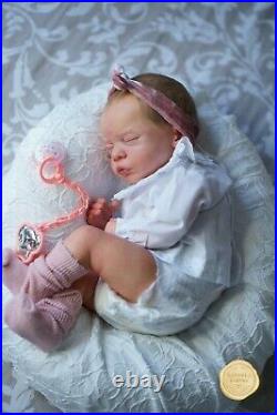 Romy by Gudrun Legler Reborn newborn Baby doll by Rafaela Zamora