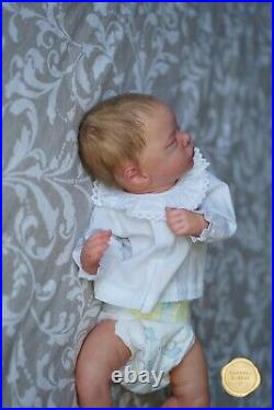 Romy by Gudrun Legler Reborn newborn Baby doll by Rafaela Zamora