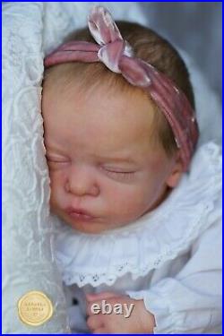 Romy by Gudrun Legler Reborn newborn Baby doll by Rafaela Zamora